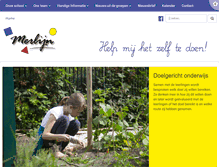 Tablet Screenshot of montessorischoolmerlijn.nl